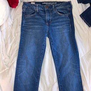 american eagle low-rise jeans